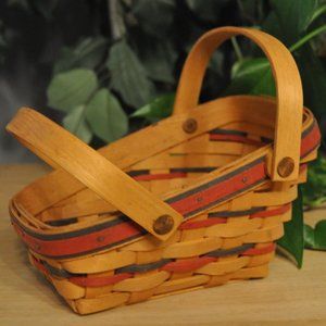 Longaberger 1996 All American Mini Vegetable Basket